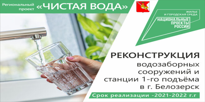 Жилье и городская среда национальный проект чистая вода